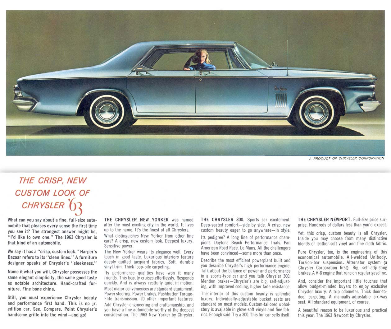 1963 Chrysler Brochure Page 5
